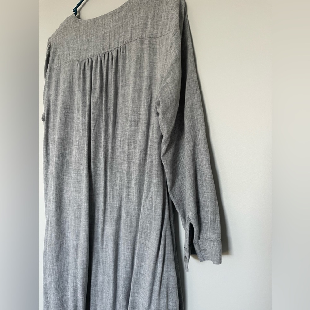 Zara midi grey elegant dress article 4886/257/803 Zara pleated midi dres… - Picture 7 of 10